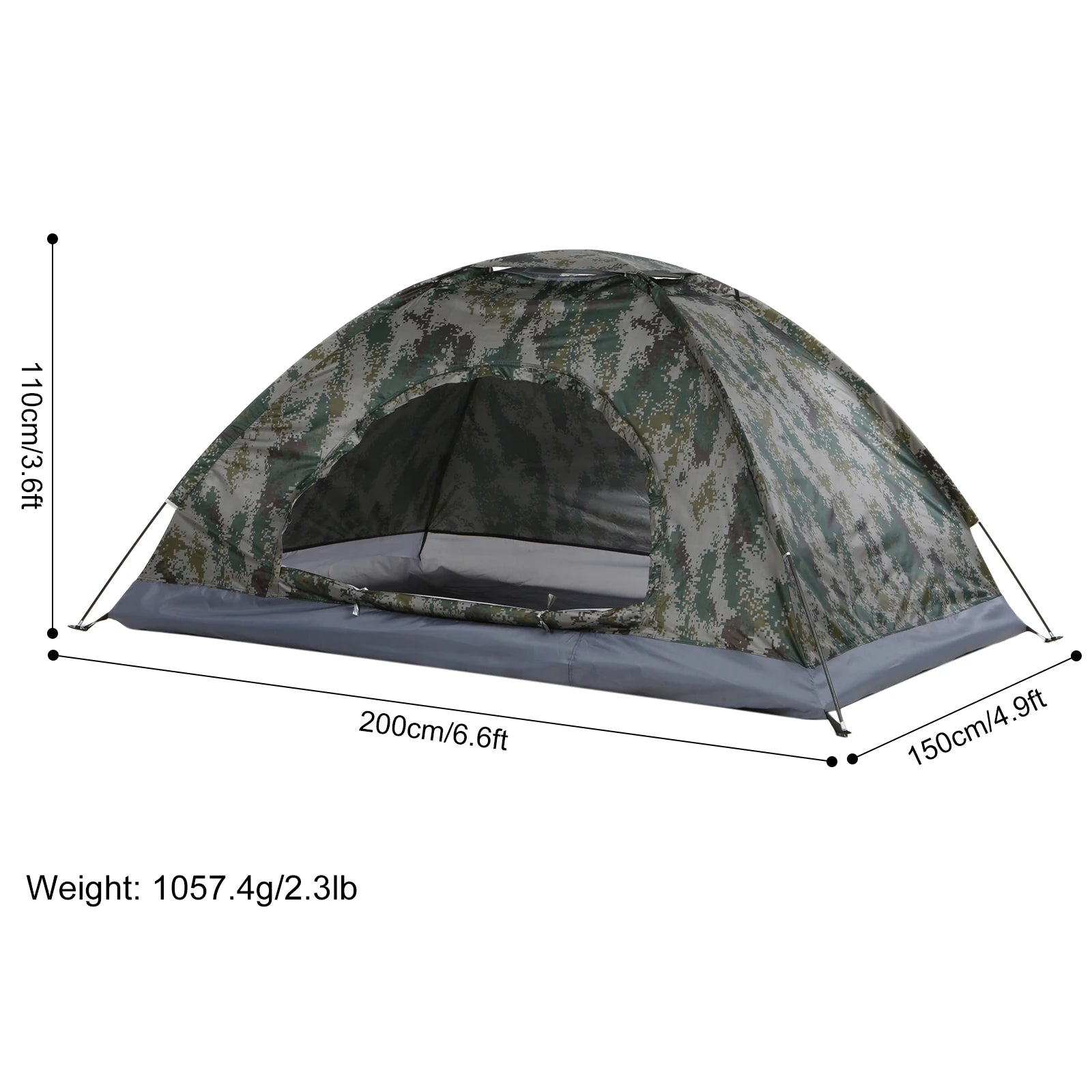 Tomshoo Ultralight 1/2 Person Tent